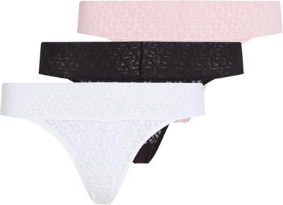 Calvin Klein 女士蕾丝内裤3件套