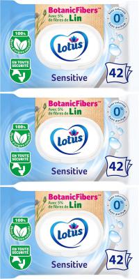 Lotus敏感肌湿厕纸 3包装