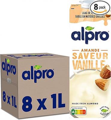 Alpro 香草杏仁奶 1L*8盒
