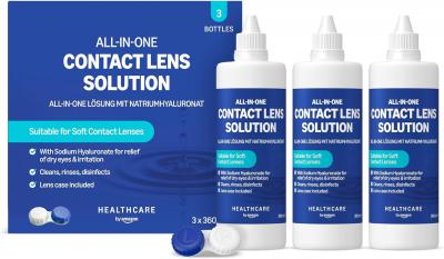 Basic Care 隐形眼镜护理液 360ml*3瓶