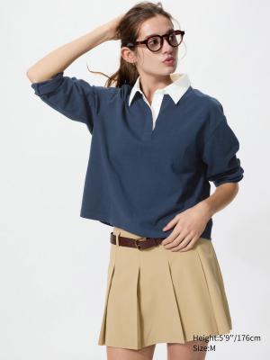 拼色Polo衫