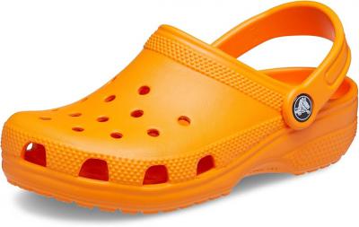 Crocs 经典橙色洞洞鞋