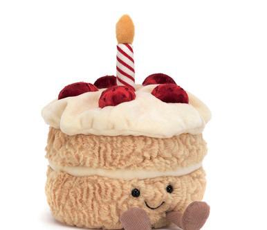 生日蛋糕玩偶