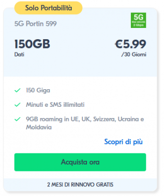 Lyca 5.99€ 150G+无限通话
