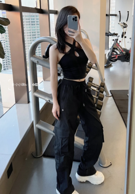 Dance Studio 女士休闲工装裤