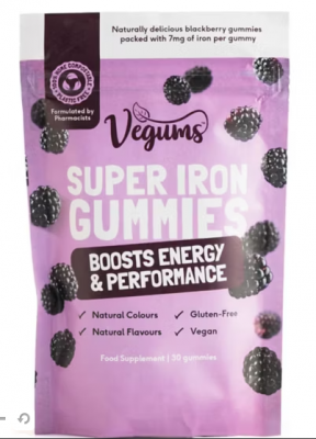 Vegums 超级铁软糖 30 粒