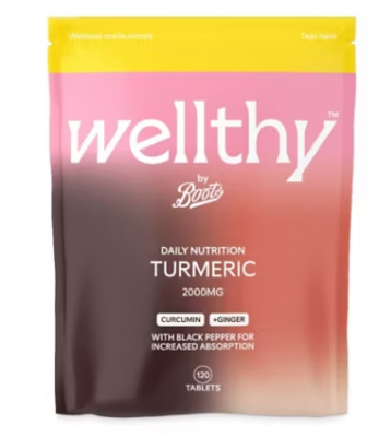 Wellthy每日营养姜黄素 120粒胶囊