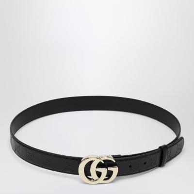 GG Milano 黑色皮带