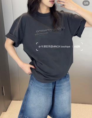 黑色加大棉混T恤