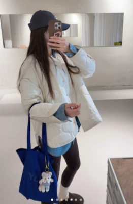Quilted 填充夹克 保暖款