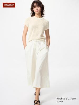 x Comptoir des Cotonniers 联名棉质阔腿裤