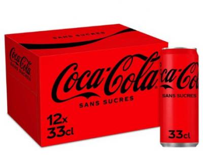 Coca-Cola 零糖可乐 12x33cl 