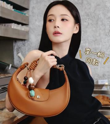 S号真皮手袋 腰果色