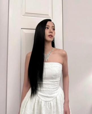 蕾丝抹胸迷你连衣裙