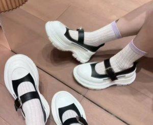 玛丽珍厚底休闲鞋