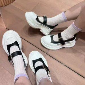 玛丽珍厚底休闲鞋