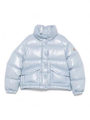 moncler 亮面菱格夹克