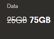 voxi 75GB £12