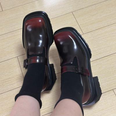 Maybole 方头玛丽珍鞋