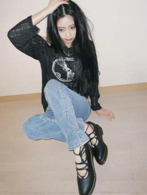 Elphie II Virginia 绑带芭蕾鞋