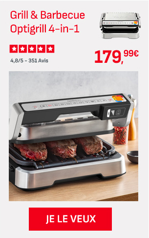 OptiGrill 4合1 GC774D10 智能烤架和烧烤 - 9个程序