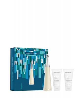 一生之水 女士淡香水50ml+身体乳50ml+沐浴露50ml礼盒