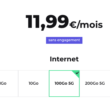RED 100Go