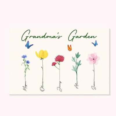 可定制家庭水彩花卉画
