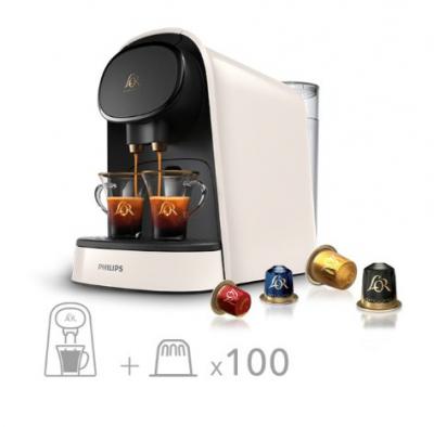 L'OR BARISTA 丝白款咖啡机 送100颗咖啡胶囊
