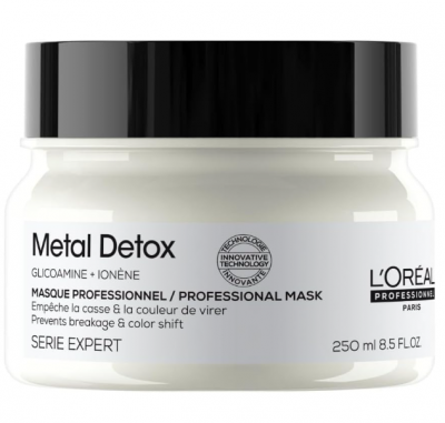 欧莱雅Metal Detox修护发膜