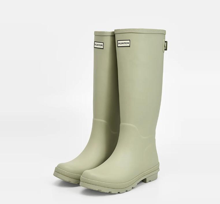 Hunter Highland 女士雨靴 米色