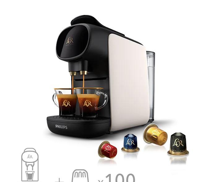 L'OR BARISTA Sublime白色咖啡机 送胶囊100颗