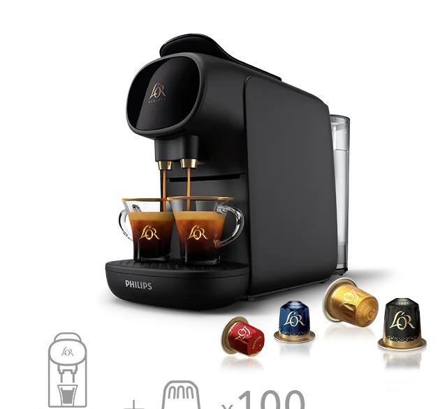 L'OR BARISTA Sublime黑色咖啡机 送胶囊100颗