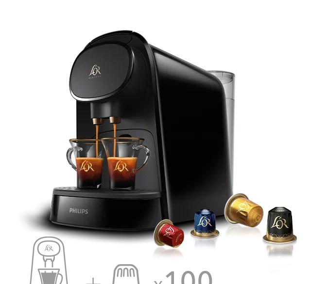 L'OR BARISTA 钢琴黑咖啡机 送100颗咖啡胶囊