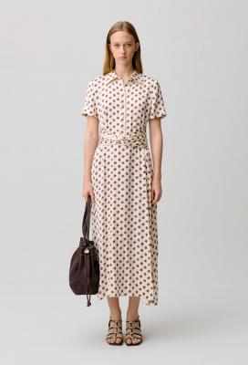 Claudie Pierlot 女士缎面花卉长袍