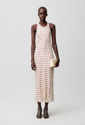 Claudie Pierlot 女士印花缎面长裙