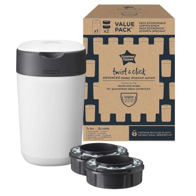 Tommee Tippee尿布垃圾桶套装 含2卷10米垃圾袋