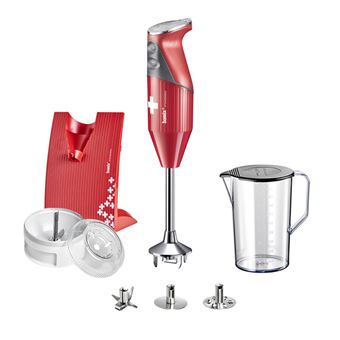 Bamix SwissLine M200 MX1000007 200W红色手持搅拌器