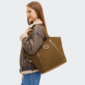 干月桂香料色Recicely 51.5厘米手提包