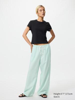 UNIQLO 女士麻织长裤