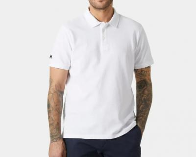 男士Polo 衫 2.0 白色