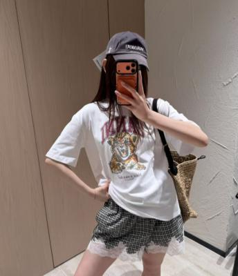 小豹子印花棉质T恤
