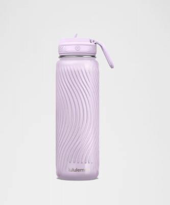 Lululemon Back to Life 运动水瓶 24oz 吸管盖
