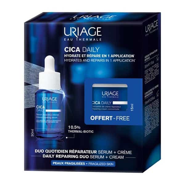 Uriage Cica 修护精华礼盒（精华 30ml + 面霜）