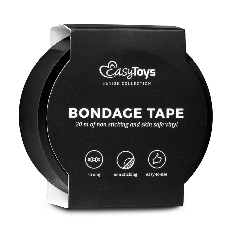 EasyToys Fetish 束缚胶带 20m 黑色