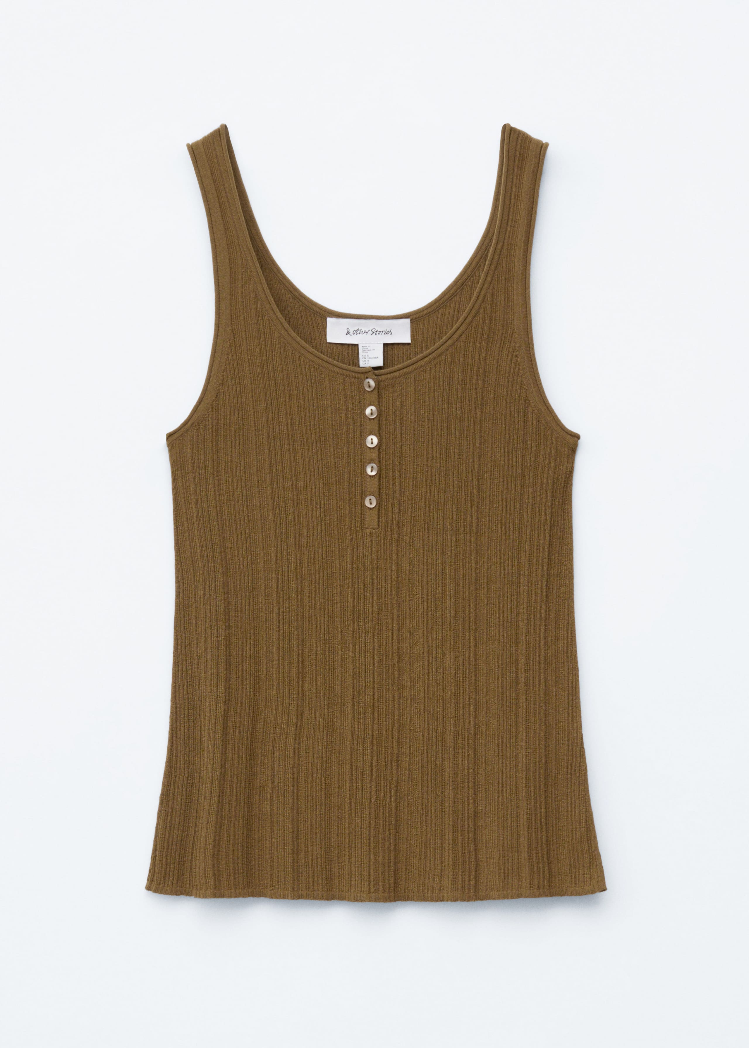 罗纹背心