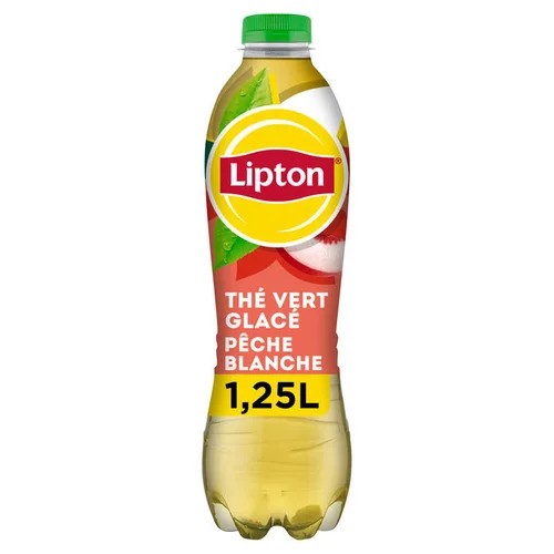 Lipton 蜜桃白茶冰红茶 1,25L