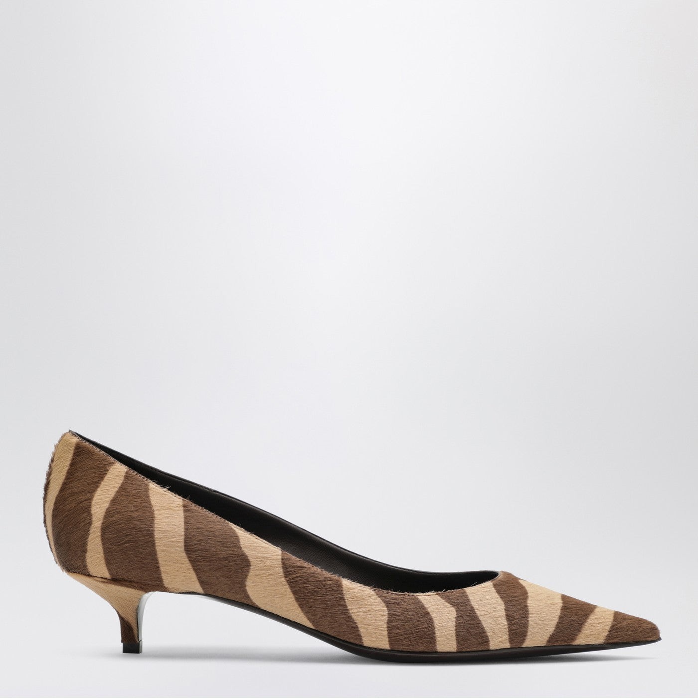 Jimmy Choo Amelia 斑马纹马毛高跟鞋