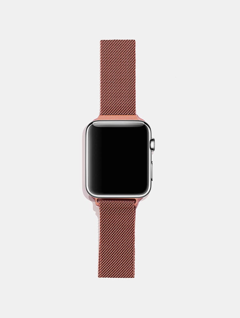 玫瑰金磁吸链条 Apple Watch 表带