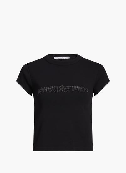 Logo露脐上衣